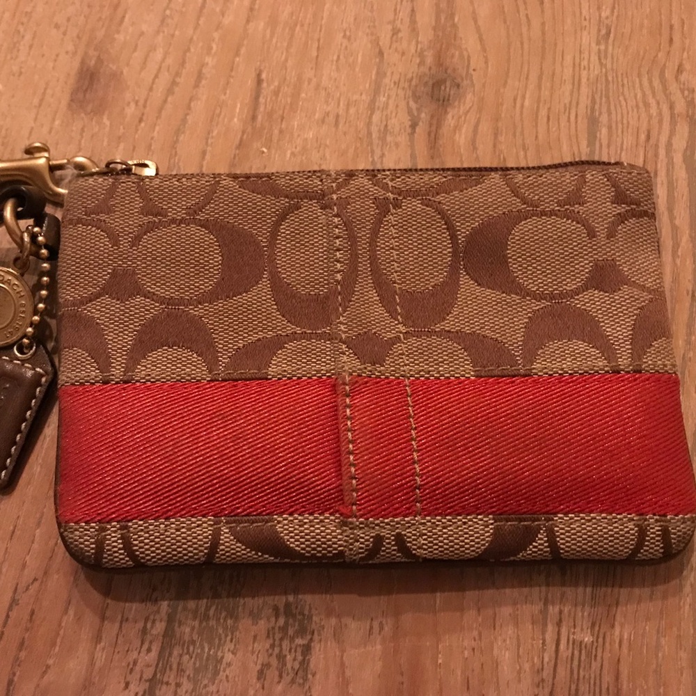 Coach wristlet